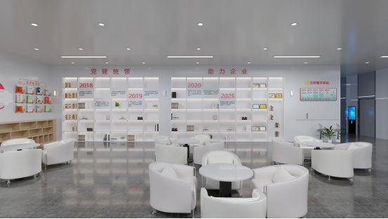 華彩聚焦，九洲盛世再添巨作！青島微電子創(chuàng)新中心展廳設計賞析！(圖8)